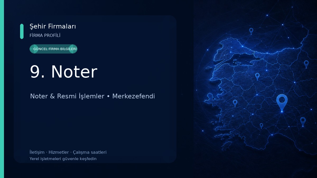 9. Noter