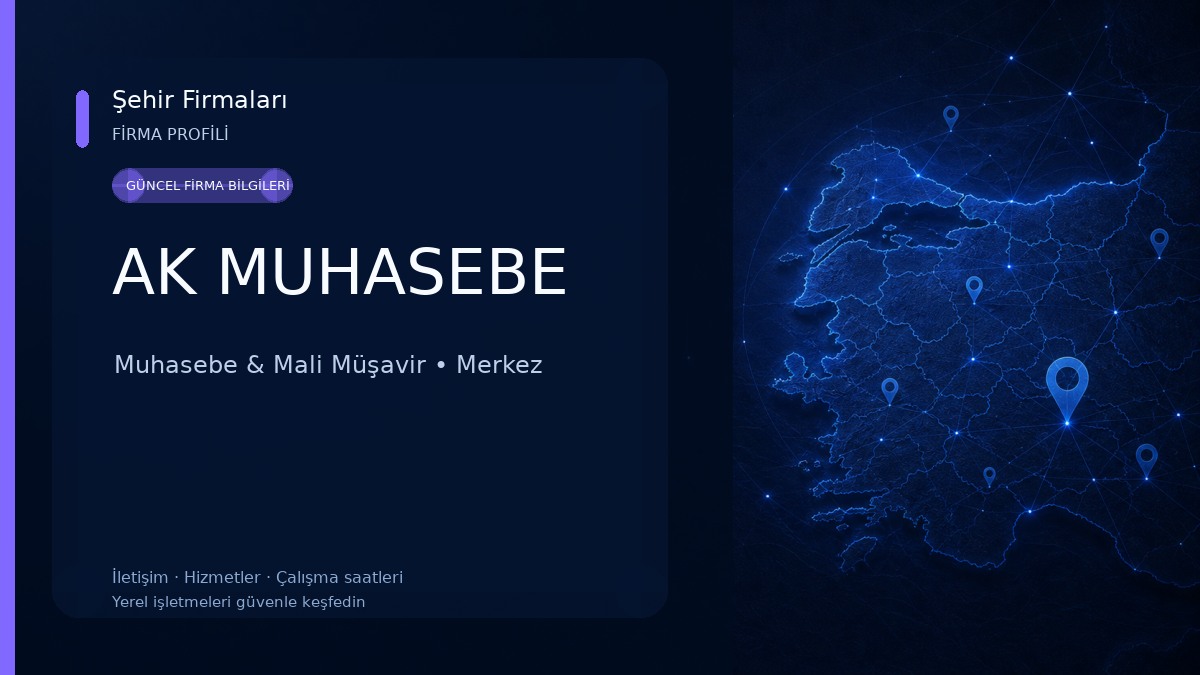 AK MUHASEBE 