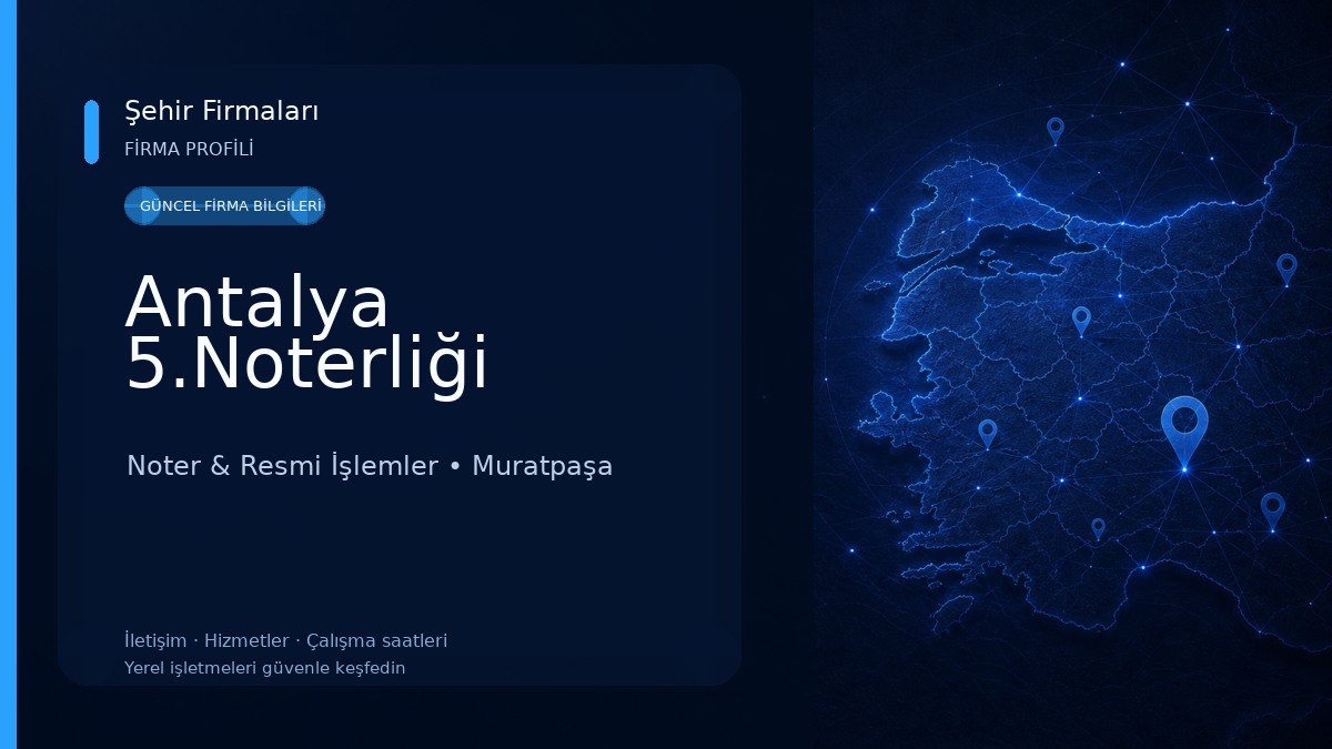 Antalya 5.Noterliği
