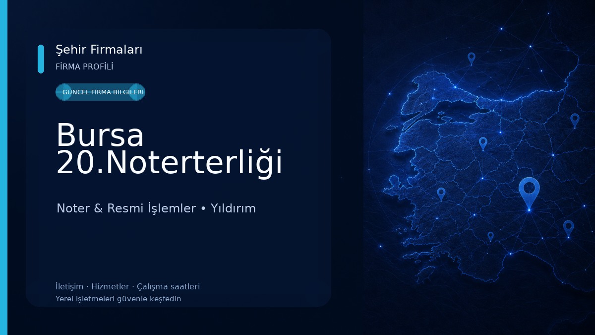 Bursa 20.Noterterliği