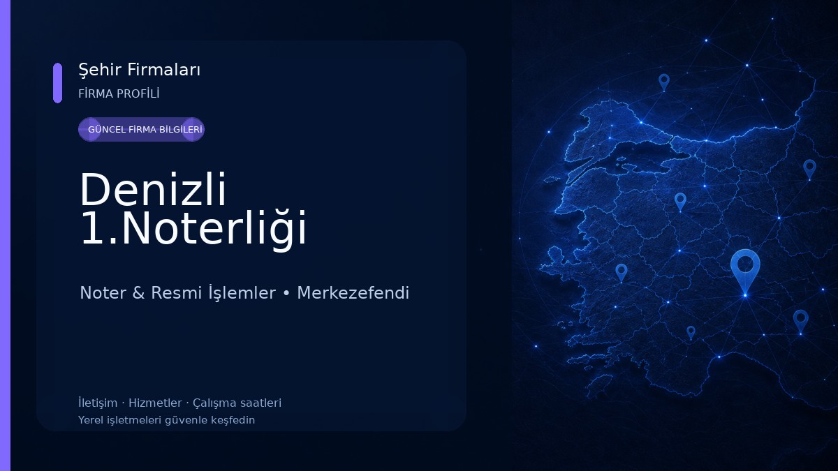 Denizli 1.Noterliği