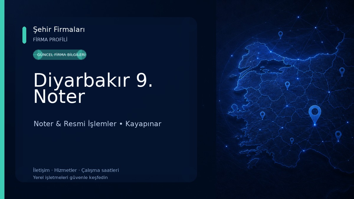 Diyarbakır 9. Noter 