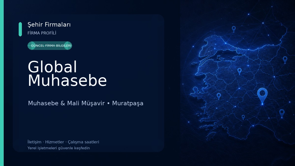 Global Muhasebe Muhasebe & Mali Müşavir