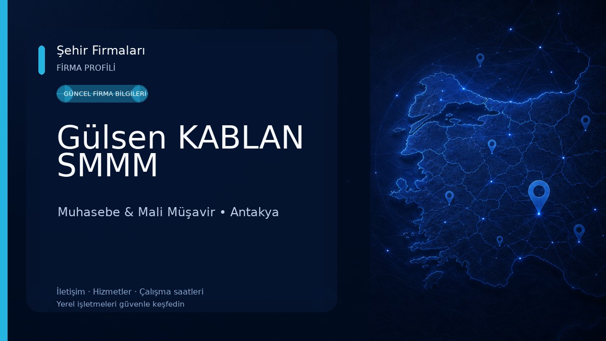 Gülsen KABLAN SMMM 