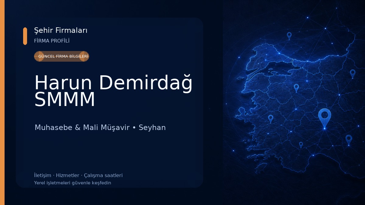 Harun Demirdağ SMMM