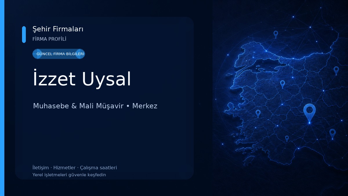 İzzet Uysal Muhasebe & Mali Müşavir
