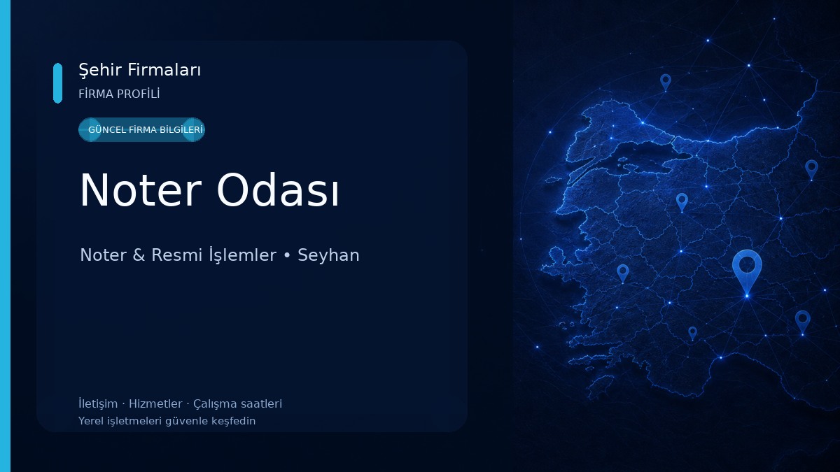 Noter Odası Noter & Resmi İşlemler