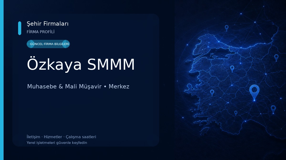 Özkaya SMMM 