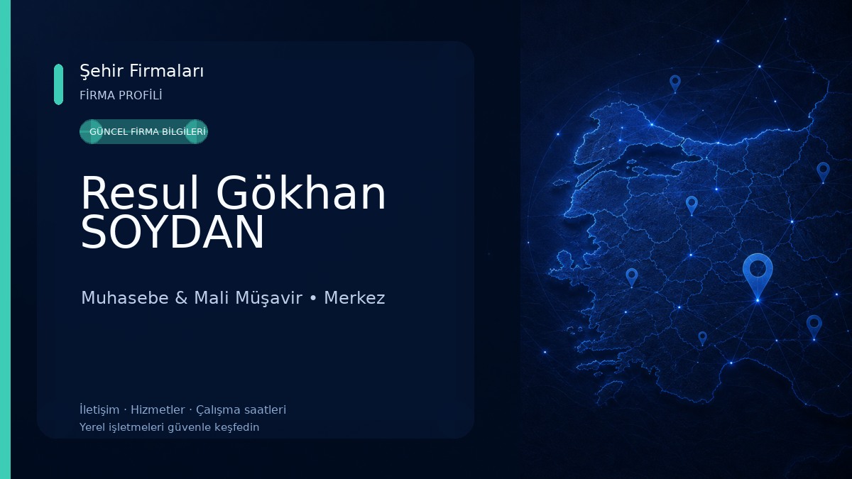 Resul Gökhan SOYDAN 