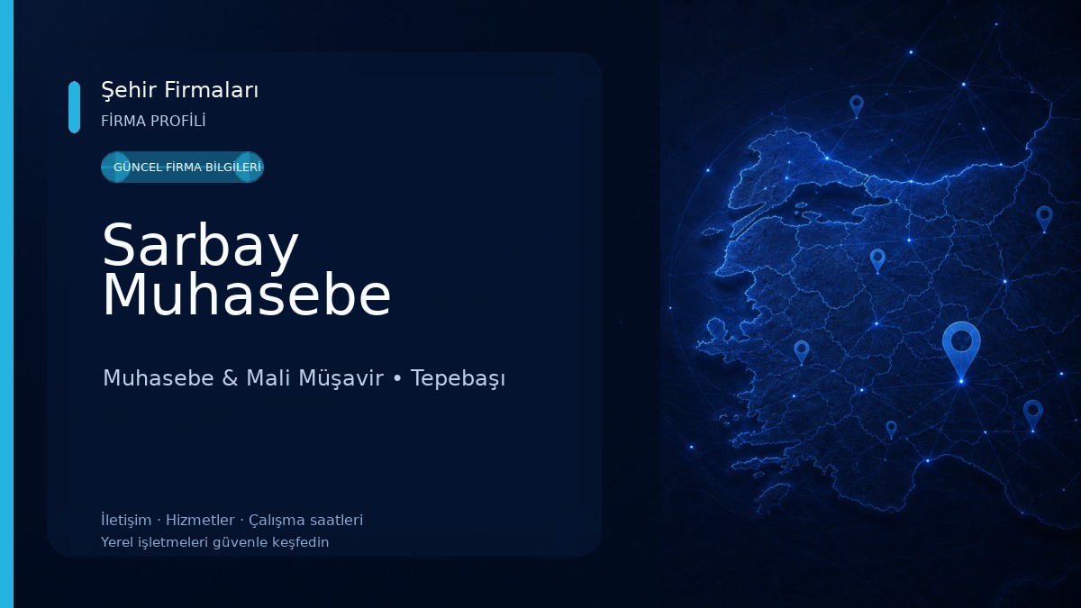 Sarbay Muhasebe Muhasebe & Mali Müşavir