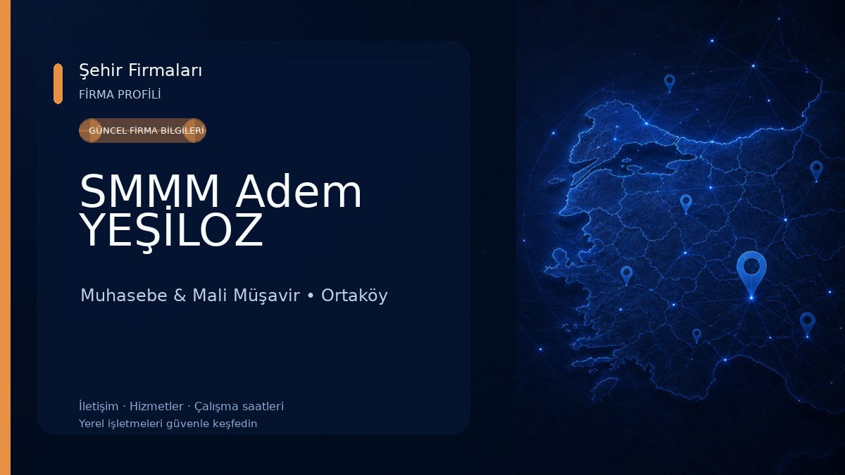 SMMM Adem YEŞİLOZ 
