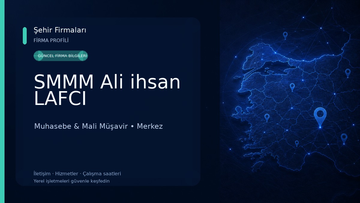 SMMM Ali ihsan LAFCI 