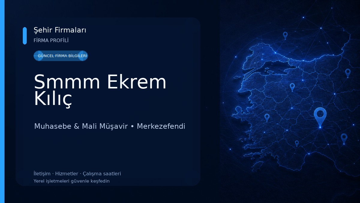 Smmm Ekrem Kılıç