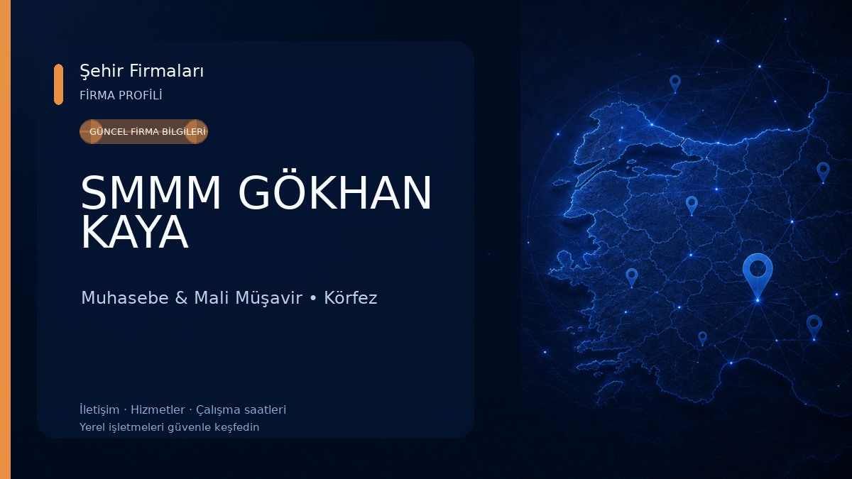 SMMM GÖKHAN KAYA 