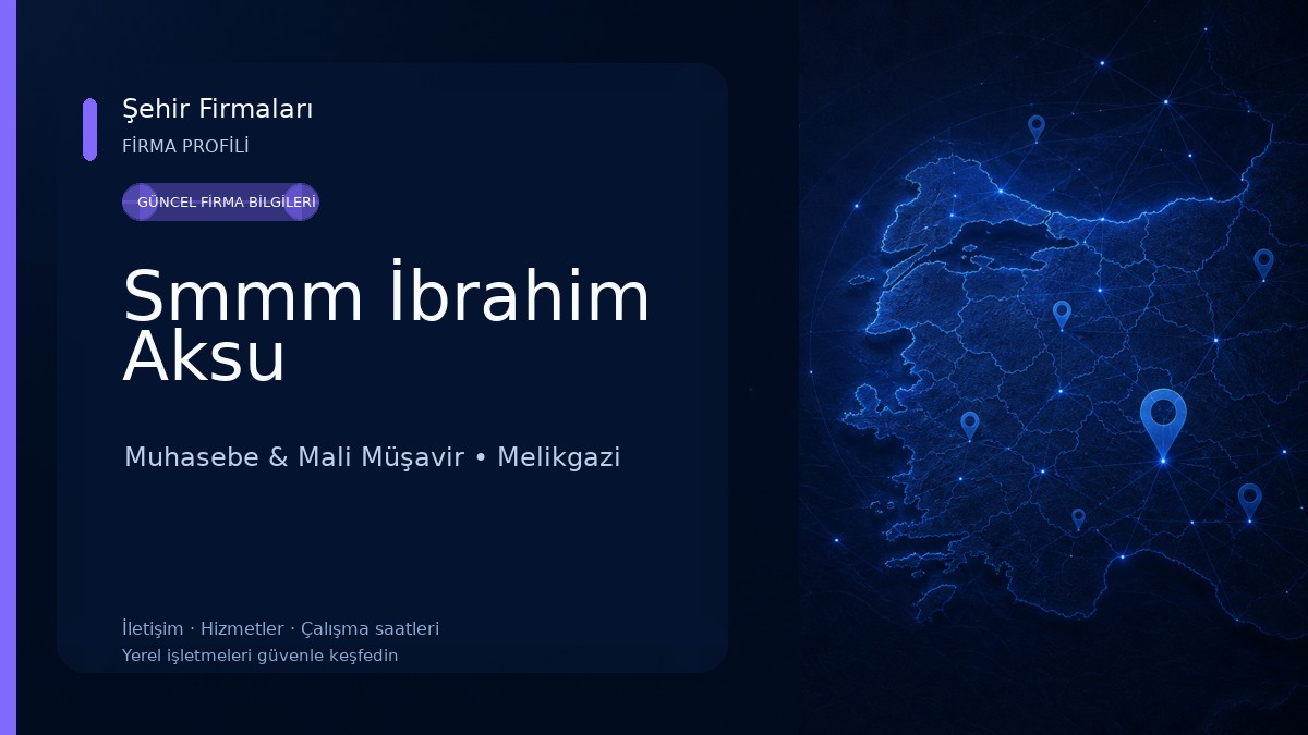 Smmm İbrahim Aksu 