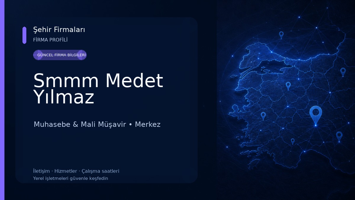 Smmm Medet Yılmaz