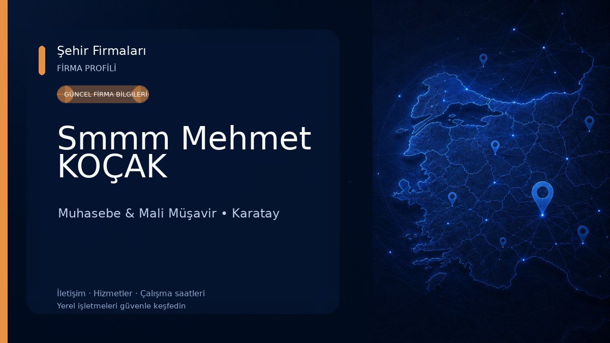 Smmm Mehmet KOÇAK