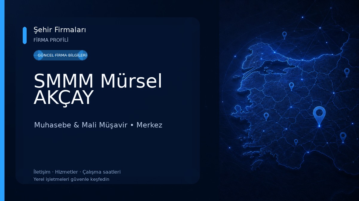 SMMM Mürsel AKÇAY 