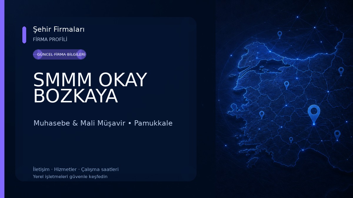 SMMM OKAY BOZKAYA 