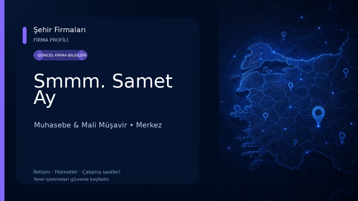 Smmm. Samet Ay 