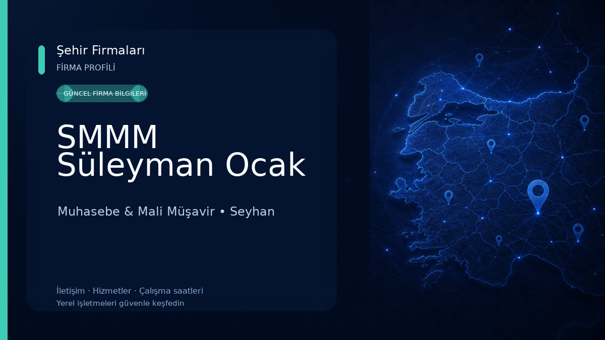 SMMM Süleyman Ocak