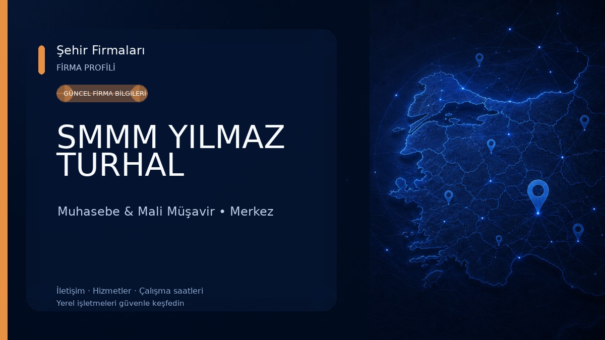 SMMM YILMAZ TURHAL 