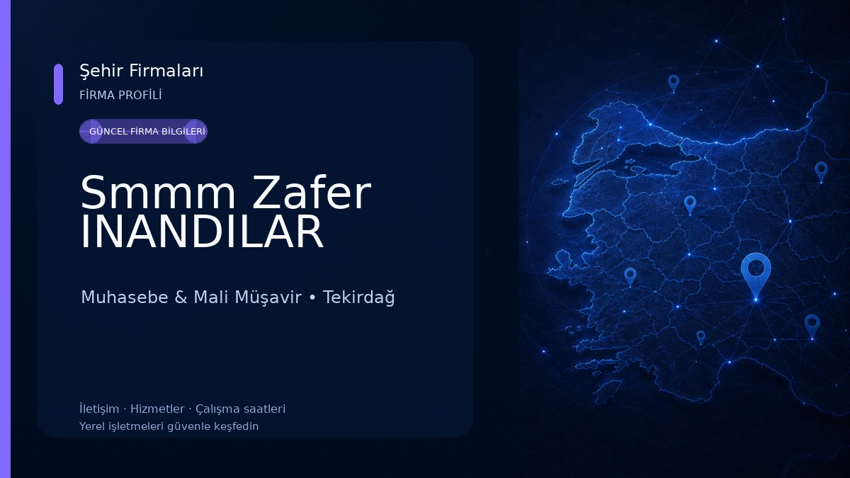 Smmm Zafer INANDILAR 
