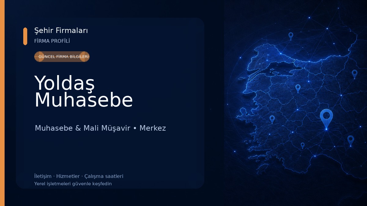 Yoldaş Muhasebe Muhasebe & Mali Müşavir